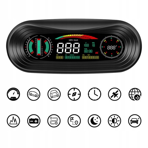 ІНЦИЛОМЕТР OFFROAD OFFROAD КОМПАС GPS 4x4