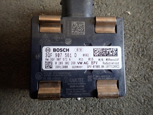 Radar distronic VW SEAT SKODA AUDI 3QF907561D