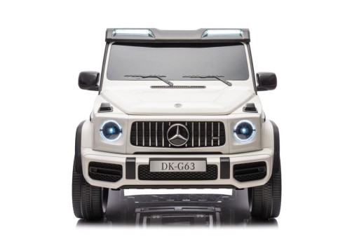 Auto Na Akumulátor pre Deti Vozidlo Mercedes G63 XXL Biela 4x4