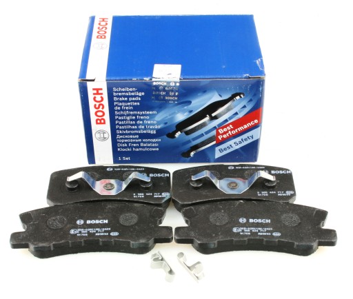 0 986 - BOSCH ГАЛЬМІВНІ КОЛОДКИ ЗАДНІ MITSUBISHI PEUGEOT