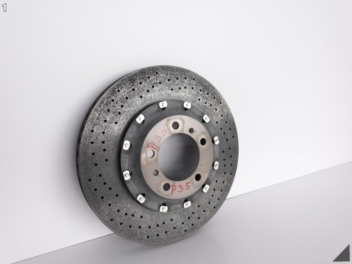 PORSCHE 997 GT2 GT3 06-12 disc CERAMICZNA front