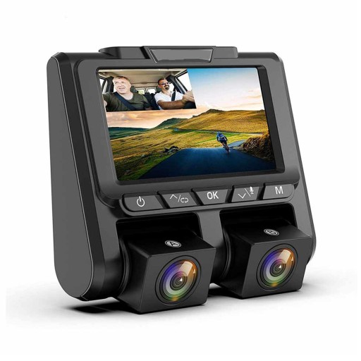 Рекордер маршрута 2 камеры 4K WDR TAXI | A1