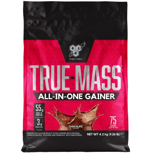 BSN True Mass 4200g GAINER ODŻYWKA MASA BIAŁKO USA