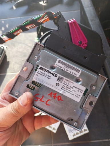 A2059006628 - MERCEDES X253 W253 GLC HARMAN ПІДСИЛЮВАЧ AMG M098 ФУНКЦІОНУЄ ПРАВОВИЙ GLC43