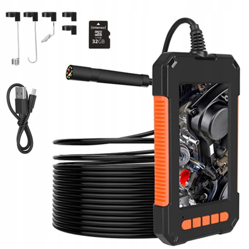 ЕНДОСКОПІЧНА ІНСПЕКЦІЙНА КАМЕРА З 8 РЕГУЛЬОВАНИМИ світлодіодами