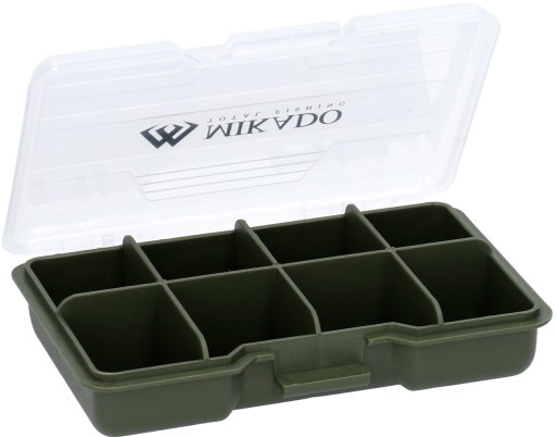 Коробка Mikado 8 секцій відтінків зеленого