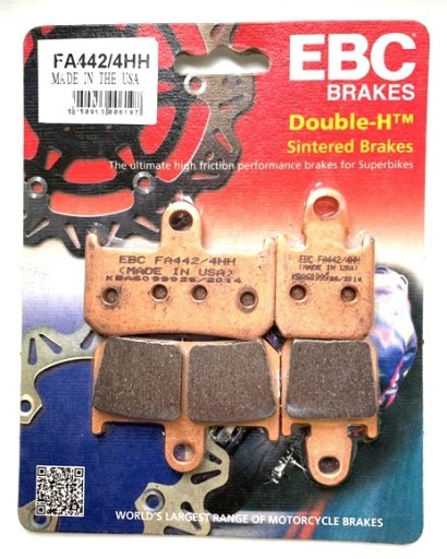 FA442/4HH - Колодки передні YAMAHA MT-01 1700 YZF-R1 1000 R 07-12