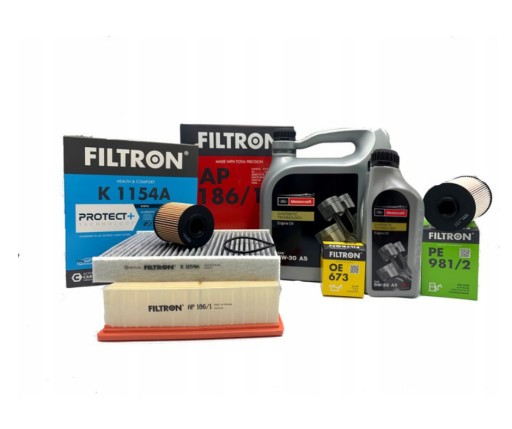 OE673 AP186/1 - КОМПЛЕКТ ФІЛЬТРІВ FORD MONDEO MK4 2.0 TDCI + МАСЛО FORD