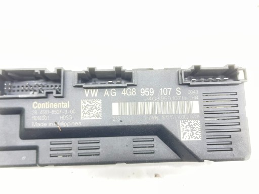AUDI A7 C7 Bedienteil modul hinten heckklappe Kofferraum Original 4G8959107S