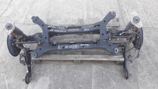 123456789K31 - Hyundai tucson tl iii kia sportage iv задня підвіска задня балка сани вісь