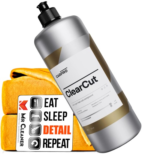 CarPro ClearCUT ріжуча полірувальна паста для лаку 1л