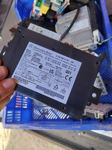 A2389000706 - MERCEDES W907 22R SPRINTER МОДУЛЬ КОНТРОЛЛЕР HERMES 3.0 РАБОТАЮЩИЙ ПРАВОВЫЙ