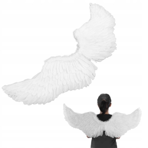 КРИЛА АНГЕЛА 60х35см БІЛІ