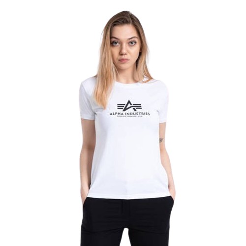 Alpha Industries Tričko s krátkym rukávom New Basic T Wmn-BI 196051/09/S