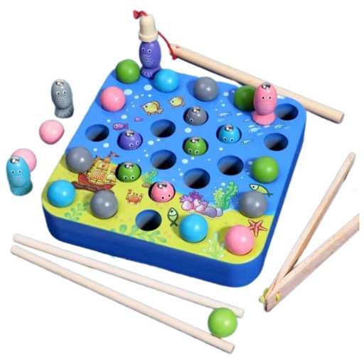 ГРА МАГНІТНА ДЕРЕВ'ЯНА РИБАЛКА