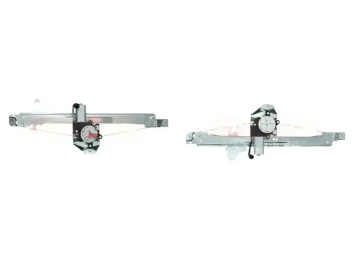 72001 7069 - 2x Склопідйомники KAMOKA FRONT L+R для RENAULT CAPTUR I