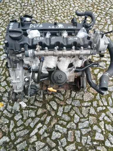 Двигун d4fb euro 6 kia hyundai 1.6 crdi lift 136km 2015-