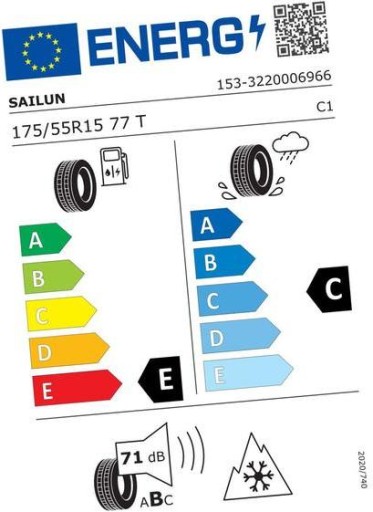 SAILUN ICE BLAZER ALPINE+ 175/55R15 77 T PRIĽNAVOSŤ NA SNEHU (3PMSF)