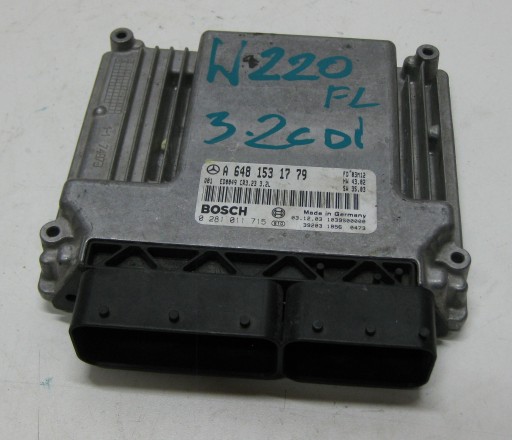 MERCEDES W220 3.2 CDI modulo Centralina computer Motore A6481531779
