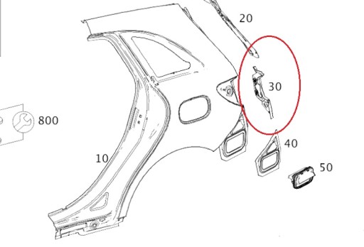 A2466301200 - Держатель лампы MERCEDES-A2466301200