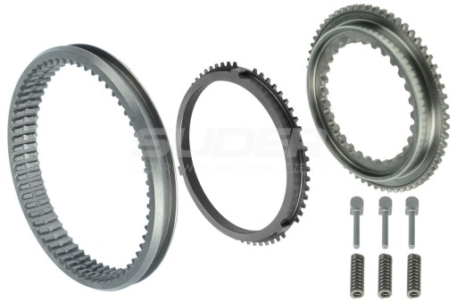 33ZF1408E - Синхронизатор, ремкомплект, 1 передача ZF ECOSPLIT IV 12 S 2331 TD,