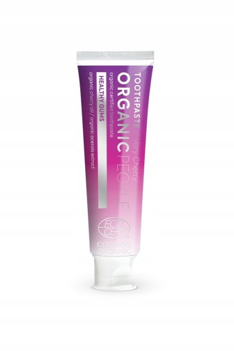 Зубна паста Organic People Toothpaste Very Cherry 85г