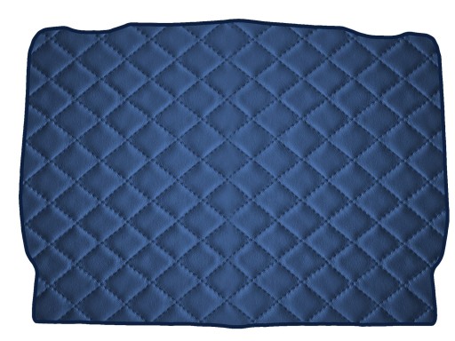 Коврик из экокожи ТЕМНО-СИНИЙ для Citroen C3 Aircross II DB 2017-...