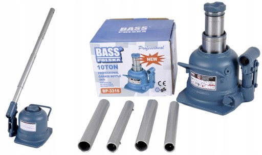 Гидравлический подъемник 10T, низкий 125 мм