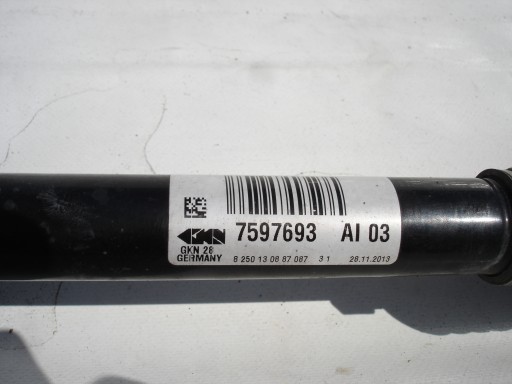 BMW F30 F31 X-DRIVE semi-axis left 7597693