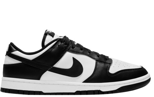 dunk low panda white