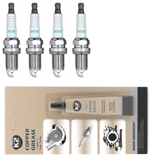 NGK Platinum Spart Plug BKR6EP-13 2550 + SMAR