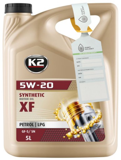 K2 K2 TEXAR XF OIL 5W20 - 5л