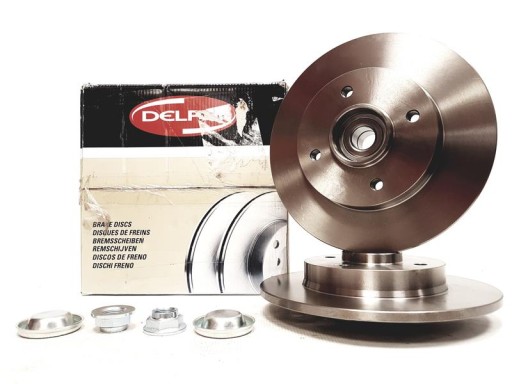 DELPHI ЗАДНИЕ ТОРМОЗНЫЕ ДИСКИ BG9021RS