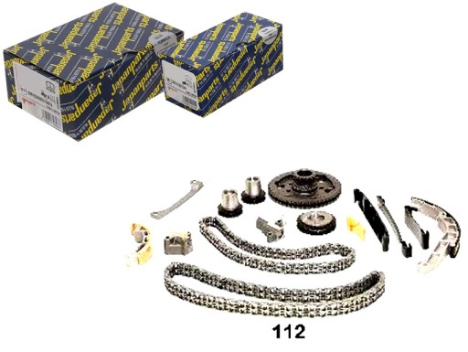 JAPKDK-112/RS5 - JAPANPARTS КОМПЛЕКТ ЛАНЦЮГА ГРМ NISSAN PICK UP