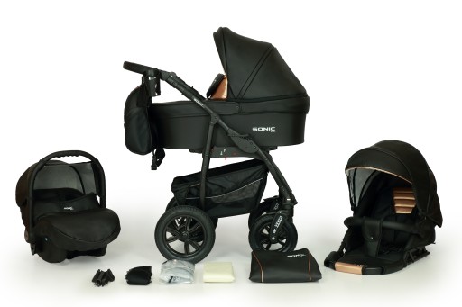 ВІЗОК ДИТЯЧИЙ VERDI SONIC PLUS PRO 3IN1