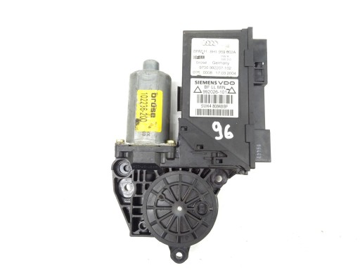Моторчик правого переднього скла audi a4 b7 cabrio 8h1959802a
