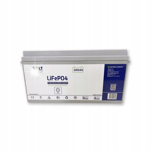 Аккумулятор lifepo4 bms для панелей лодочного кемпера 200ah 12v 200a