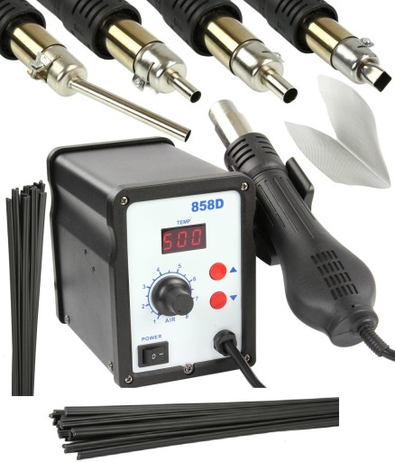 ПАЯЛЬНА СТАНЦІЯ ДЛЯ ГОРЯЧОГО ПОВІТРЯ ЗВАРЮВАННЯ ПЛАСТИКУ