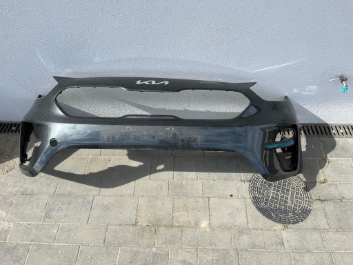 Передній бампер kia niro ev i lift без отворів 86511-q4500