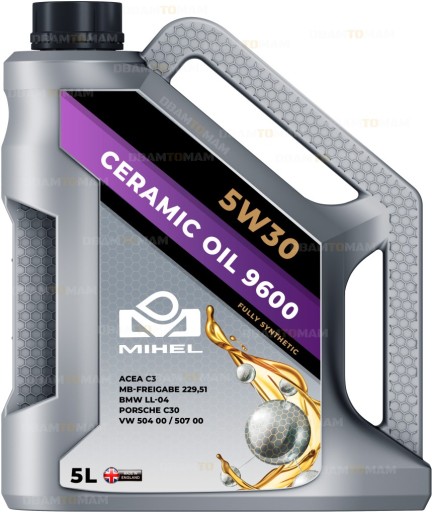 MIHEL CERAMIC 9600 OIL 5W30 5L C3