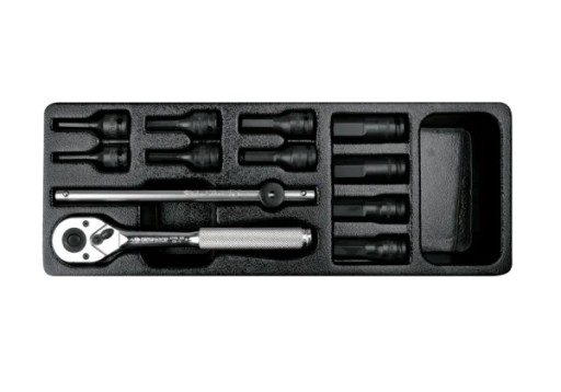 Розетки IMPACT 3/8'' 12 шт. H4-H17 Король Тоні