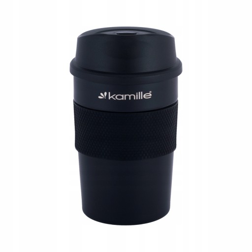 Термокружка Kamille KM2049A чорна 480 мл