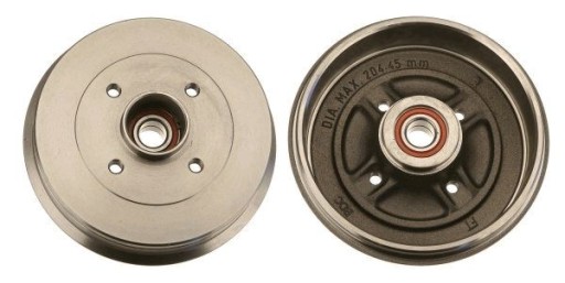 ЗАДНИЙ ТОРМОЗНОЙ БАРАБАН С ПОДШИПНИКОМ DB4400B TRW