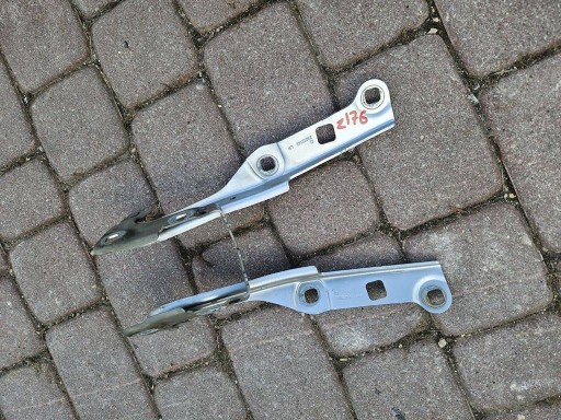 hinge bonnet hinges komplet silver Z176 Opel Astra K 39032149