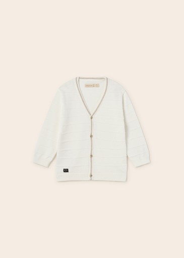 Mayoral Дитячий светр білий бавовна 68