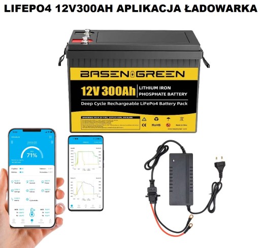 12 в 300 ач 12,8 в 3840 втч lifepo4 аккумуляторная батарея smart bms bluetooth приложение