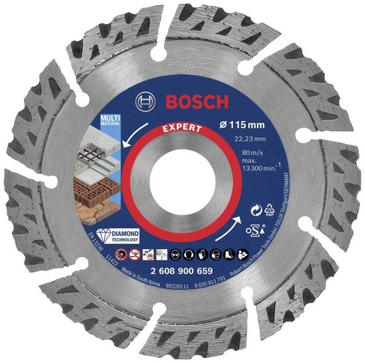 ДИСК BOSCH АЛМАЗНЫЙ ЭКСПЕРТ ММ 115*2,2ММ