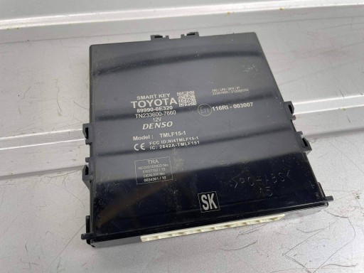 Модуль смарт-ключа контролера toyota highlander iv 89990-0e320