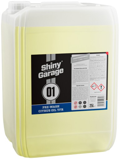 SHINY GARAGE-PRE-WASH CITRUS OIL TFR-ПЕНА 25Л
