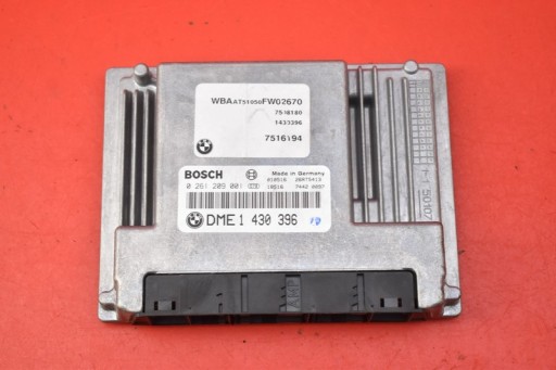 1430396, mamAUTO-722096-1430396 - Компютер двигуна контролер 1430396 0261209001 7516194 bmw e46 1.8 116 км